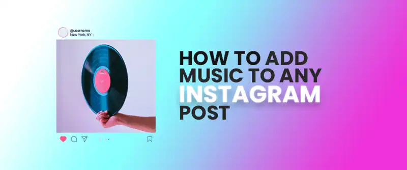 how to add music to instagram post