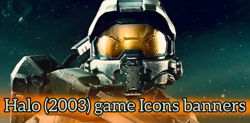 halo (2003) game icons banners